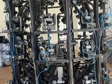 a large machine that has many wires all over it