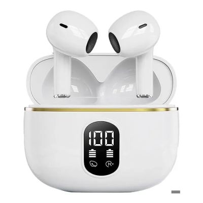 une image montrant une paire d'AirPods posés l'un sur l'autre