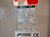 a machine that has a label on it that says made in italy