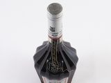 a bottle of liquor that is sitting on a table