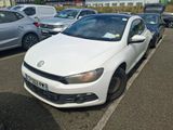 une voiture blanche garée dans un parking