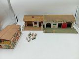 a small model of a house and a small model of a house
