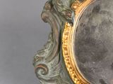 a mirror that is sitting on a table