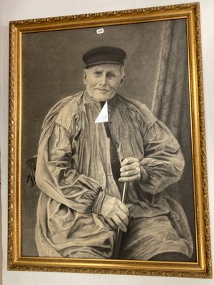 FERLAUD (fin XIXe). Portrait d'homme. - Photo 1
