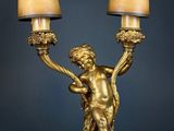 an image of a pair of lamps that are on a table