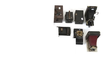 a lot of different types of switches on a white surface