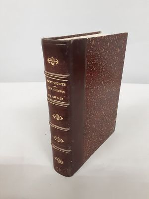 EQUITATION :SAINT-GEORGES "Les courses de chevaux, Sport bib…