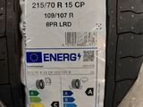 a close up of a tire with a label on it