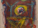 an image of a painting of a man and a woman on a wall