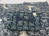 lot of 3 men ' s shirts in blue and white floral print
