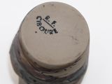 a close up of a bottle with a label on it