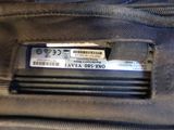 a close up of a piece of luggage that has a sticker on it