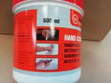 a close up of a can of hand sanitizer on a shelf