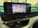 a picture of a car dashboard with a gps device on it