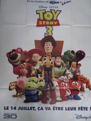 une affiche du film « Toy Story 3 »