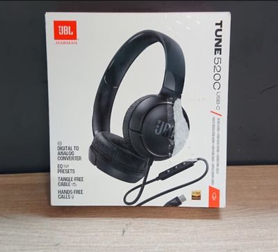 a box with a pair of headphones on top of it