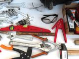 many tools that are sitting on a table together
