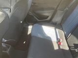 two seats in the back of a car that are empty