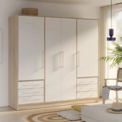 1 Armoire 4 portes battantes + 6 tiroirs de la marque JUPITE…