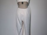 an image of a mannequin with a white top and white pants