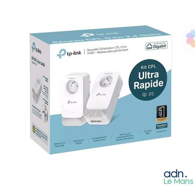 La boîte du TP-Link TL-WPA1002R est ouverte et le produit est prêt à l'emploi.