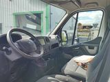 a picture of the inside of a truck with the driver ' s seat up