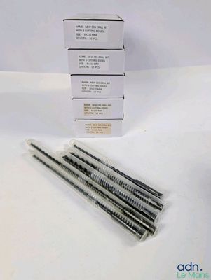 four straws in a package on a white table