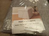 a package of toilet tissue on a table