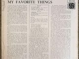 john coltrane ' s album, my favorite things