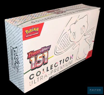 the box contains a pokemon trading card and a pokemon trading card