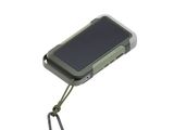 a cell phone that is attached to a lanyard