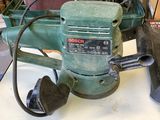a picture of a table with a sander and other tools on it