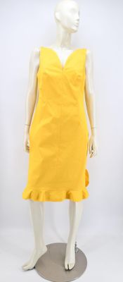 Oscar de le RENTA - Resort 2016 - Robe sans manche en ottoma…
