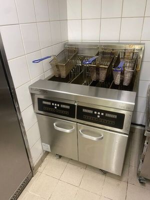 A large electric deep fryer with four EUROTEC stainless s... - 84657850 ...