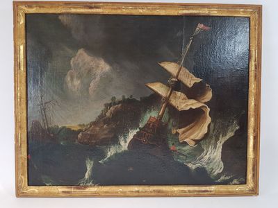 École hollandaise XVIIème, entourage de Matheus VAN PLATTENB - Œuvre d'art