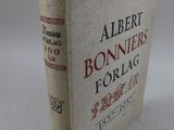 Éditions Albert Bonnier, première édition de son roman