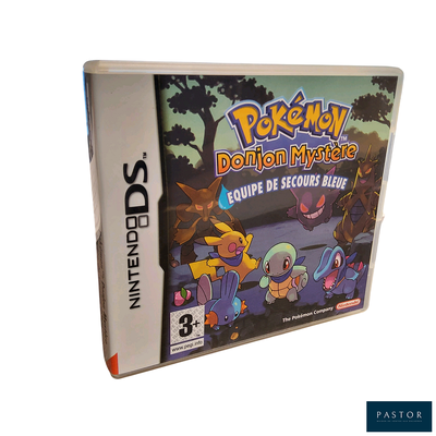 étui pour jeu Nintendo 3DS avec une illustration d'un jeu Pokémon