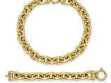 a gold chain bracelet and bracelet bracelet with a clasp