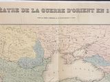 an old map of the middle east and the middle east