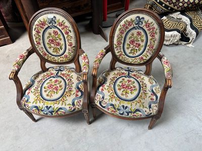 two chairs with floral upholstered upholstered upholstered upholstered upholstered upholstered upholstered upholstered
