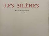 la couverture du livre *Les Silences* d'Alfred Jarry