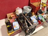 many items that are sitting on the counter in the kitchen