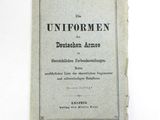 an old book with a german title on it sitting on a table