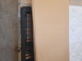 a picture of a mattress that is in a room