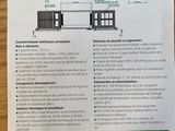a picture of a brochure of a kitchen with instructions