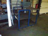 an image of a work bench in a garage