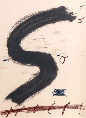 une image représentant un dessin en noir et blanc d'une route sinueuse