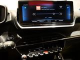 the dashboard of a car with a digital display on the dash