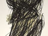 une image représentant le dessin d'une tête de femme aux cheveux noirs