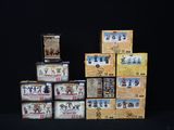 a lot of boxes that are stacked on top of each other